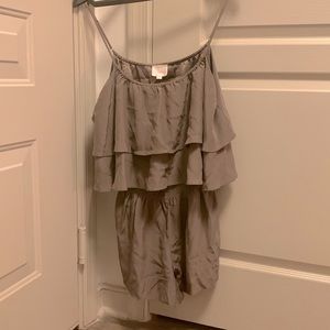 Parker silk romper size L